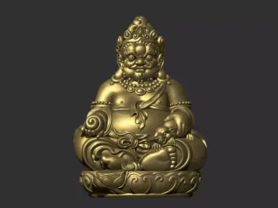 Tibetan Buddha 2 3D print model