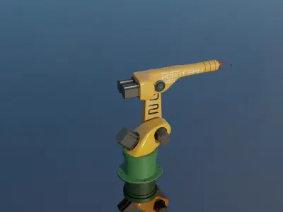 Mechanical ARM Low-poly 3D model