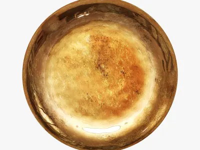 Rouge decor pill stool 3D model