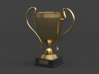 Trophy Cups 3D model 44