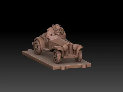 Kokhai TUSSLE FOR VICTORY 3D print model