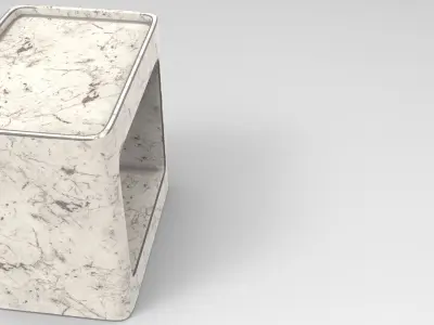 Ufes Side Table Low-poly 3D model