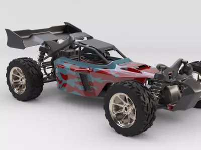 RC Car 3D model