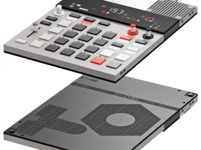 Teenage engineering EP-133 KO II 3D model