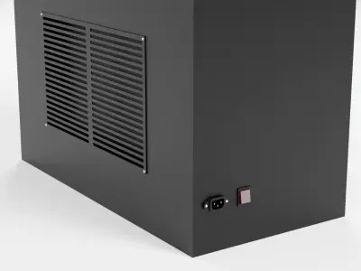 Digital Automated Teller Machine 3D Model Low-poly 3D model