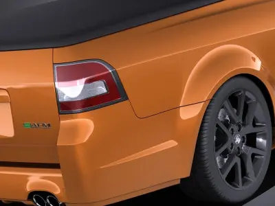 Holden VF Commodore UTE SSV 2016 VRAY 3D model