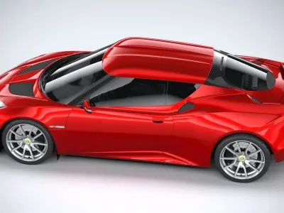 Lotus Evora GT410 2020 3D model