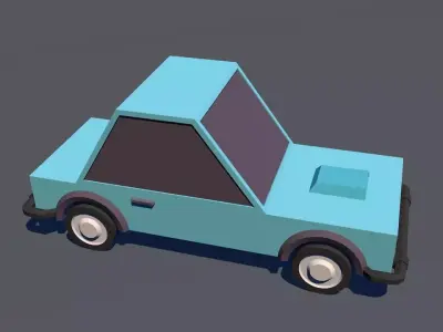 mini car 3D model