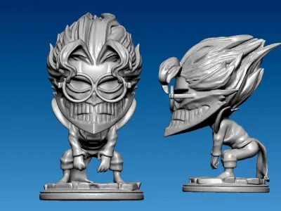 Cartoon decoration - 3D print 3D print model