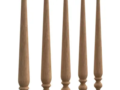 Stair baluster 09 3D print model