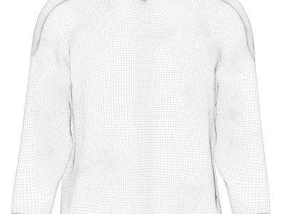 Hockey Jersey 3D model