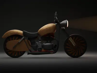 Motorcycle 3D model 3D model by christophermordekhai1