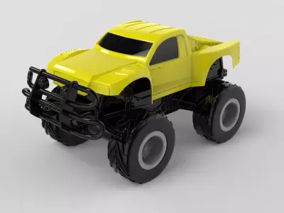 Madmax Monster Truck 3D model