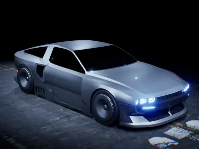 2023 Hyundai N Vision 74 3D model