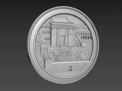 Jerusalem First Tample Relief 3D model