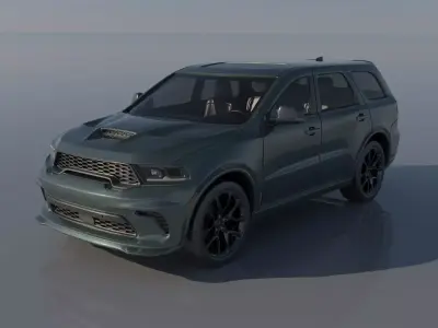 Dodge Durango SRT  3D print model