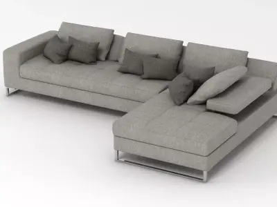 Sofa 009 3D model