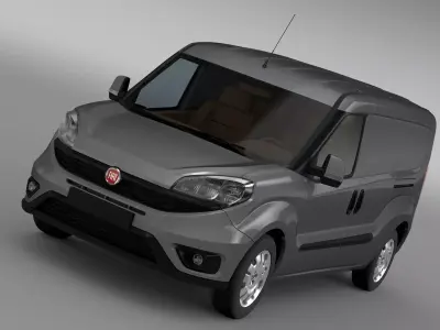 Fiat Doblo Cargo Maxi 263 2017 3D model