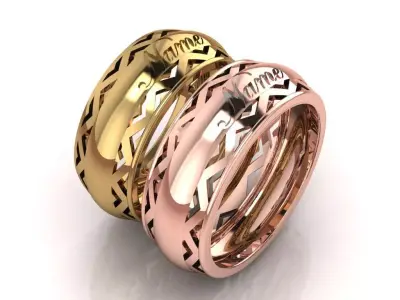 ring set 18 collection1 3D print model