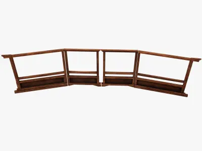 Arrow Holder  Low-poly 3D model