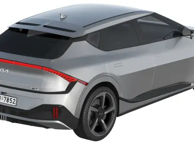 Kia EV6 GT 2022 3D model