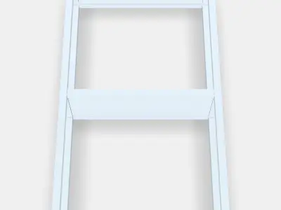 ENHET Wall fr w shelves 2 Low-poly 3D model