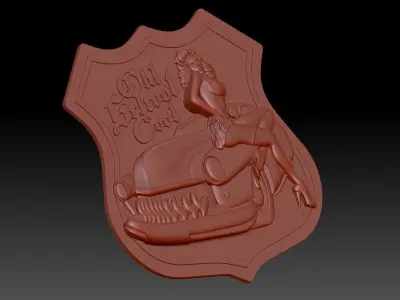 Old scholl cool  3D print model