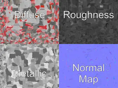 Futuristic Skyscraper Neon Facade model pack Low-poly 3D model