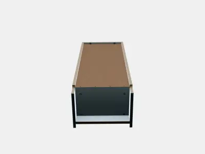 BILLY Library 1 Low-poly 3D model