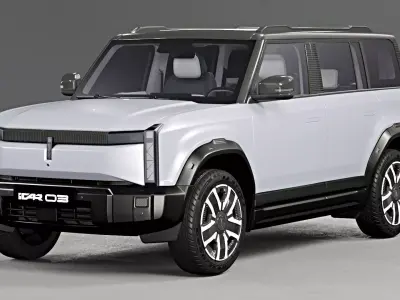 Chery icar 03 2024 with Interior 3D model