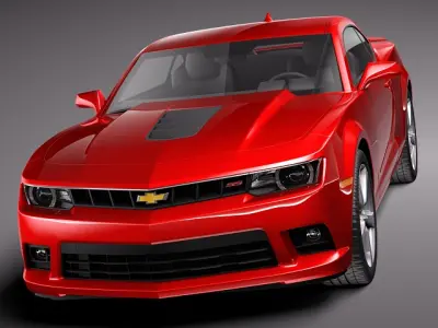 Chevrolet Camaro ZL1 - 2012 3D model