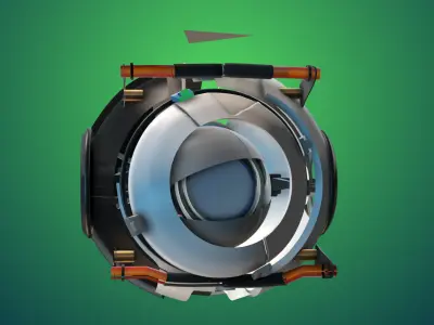 Wheatley futuristic looking device Free 3D model