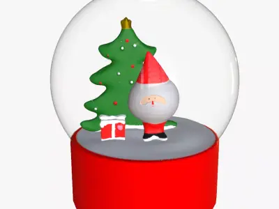 Snow Globe 3D model