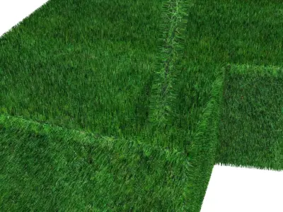 Piano Topiary Garden Sculpture 3D model