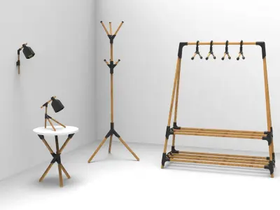 CLOTHES HANGER - 3D PRINTED Free 3D print model