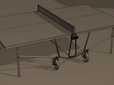 Tennis Table  3D model