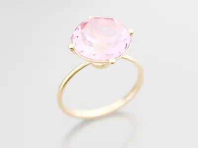 Ring Model Low-poly 3D model