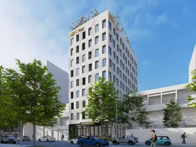 Nguyen Dinh Chieu hotel Low-poly 3D model