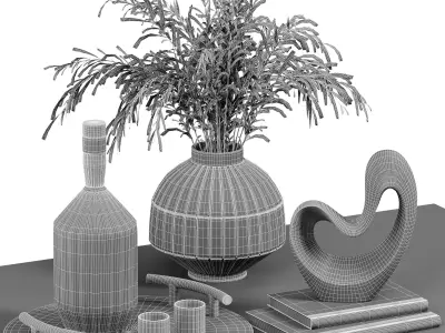 Decorative set10 3D model
