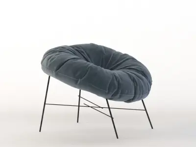 Closer Mogg Armchair 3D model