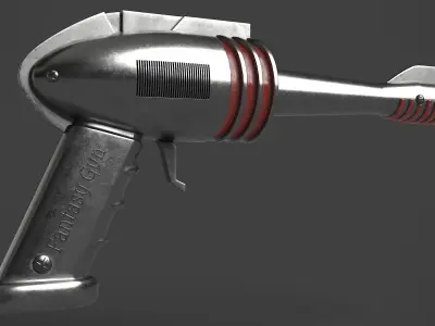 Fantasy Gun 11 3D model