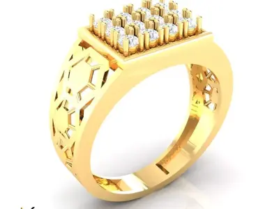 Mens Ring 3D print model