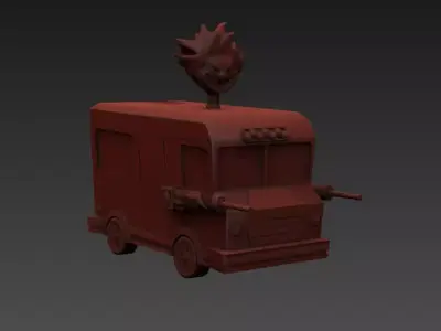 Sweet Tooth From Twisted Metal 2 3D print model