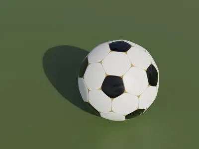 soccer ball Free 3D model 5