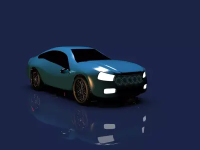 Car 3d modeling 3D model