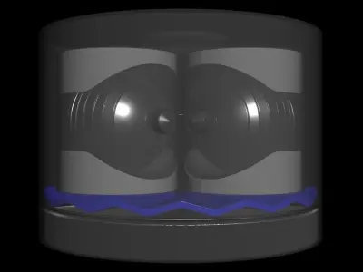 Quadro Aero Gyro Turbo - Concept 3D print model