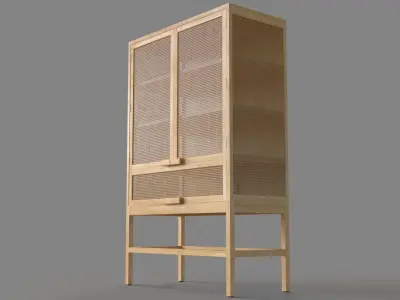 Marte Storage Cabinet 3D model