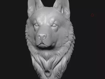 Husky 3D print model