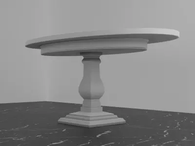 Dining Table 3D model buy