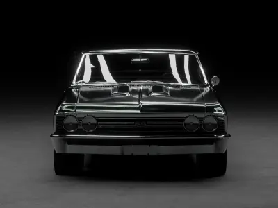 1967 Chevrolet Chevelle ss 396 3D model